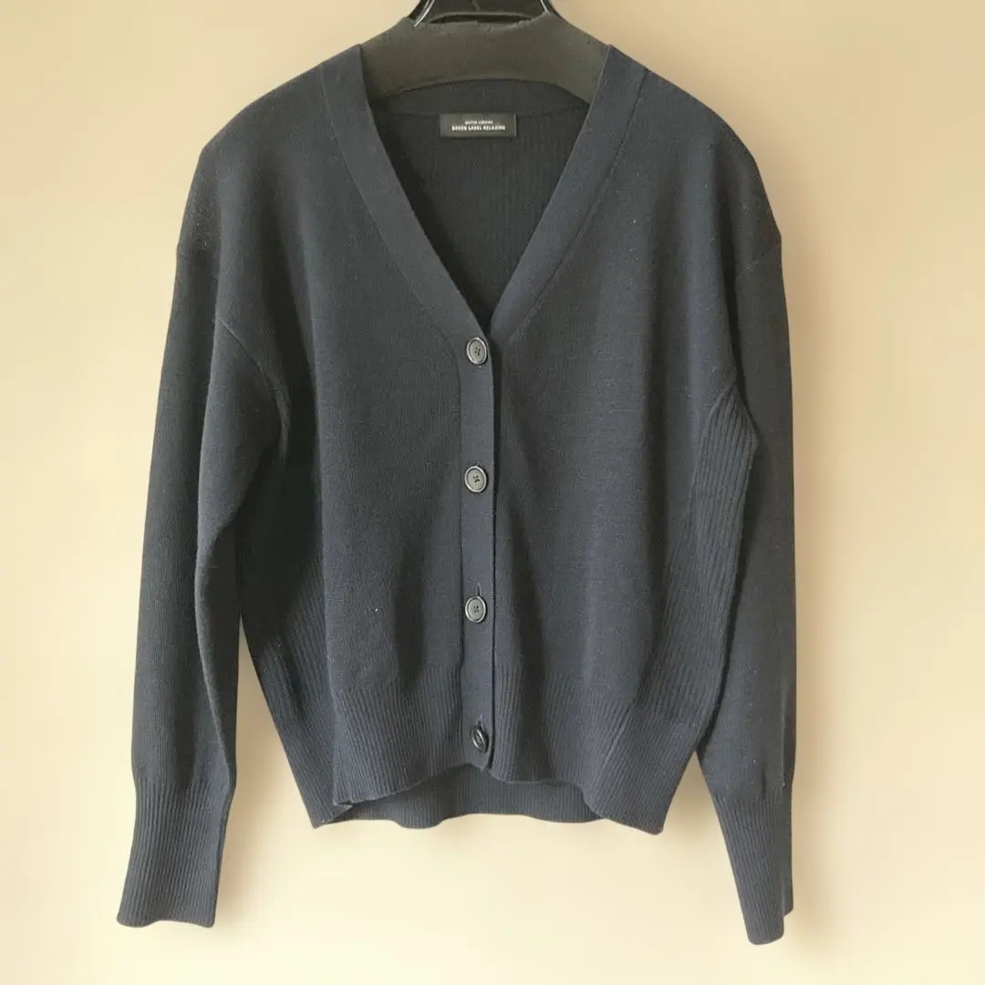 Thumbnail of GREEN LABEL RELAXING Navy Cardigan