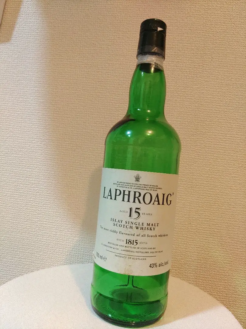 ラフロイグ 旧ラベル 15年 750ml / Laphroaig 15yrs オールドボトル】ラフロイグ 15年 1990年代流通品