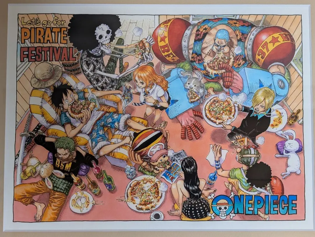 ONE PIECE麦わらストア 東京ワンピースタワー店5周年記念 複製原画 ONE PIECE 麦わらストア 東京ワンピースタワー店5周年記念 複製原画