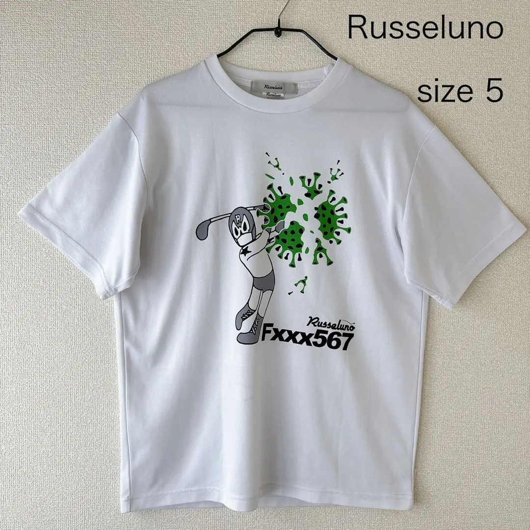 新品　RUSSELUNO ラッセルノ BIG POCKET TEE Tシャツ 新品未使用】ラッセルノ ビッグポケット Tシャツ 6 メンズウェア