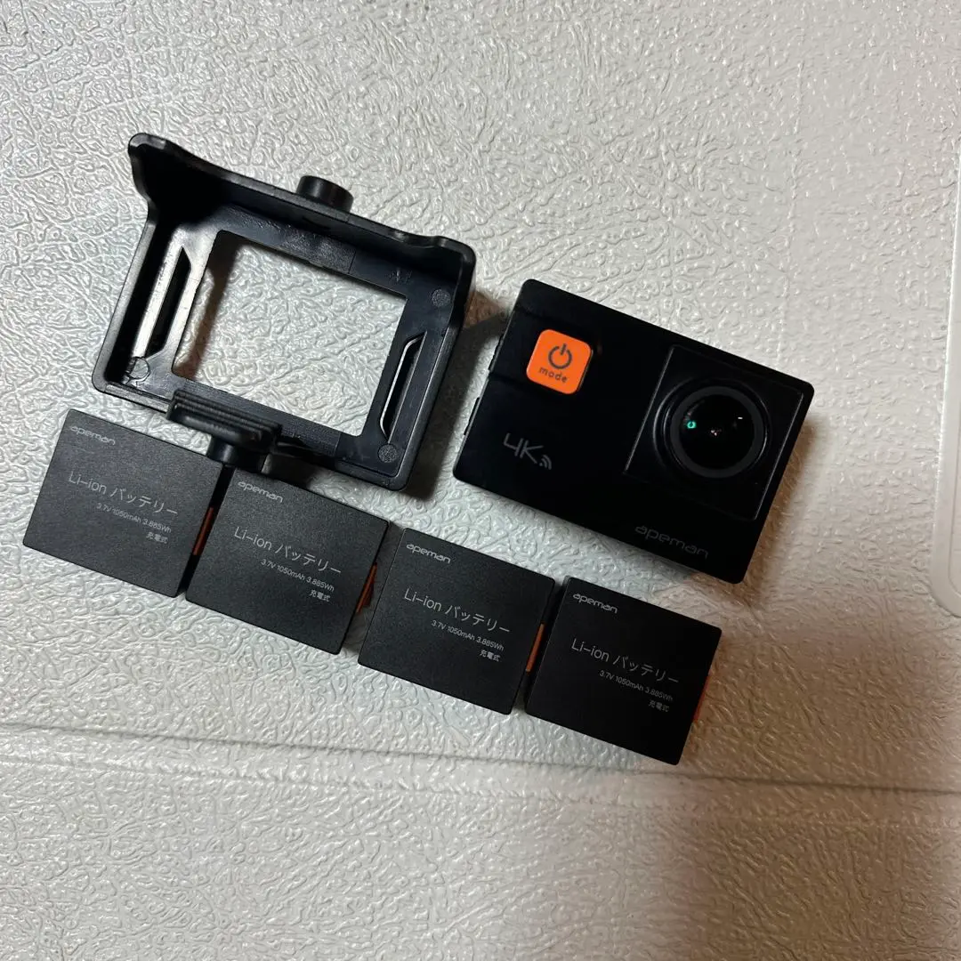 apeman A80　新品未使用 apeman A80 アクションカメラ×2台分 Apeman A80 4K】ビデオカメラも欲しいけど高い！そこで激安
