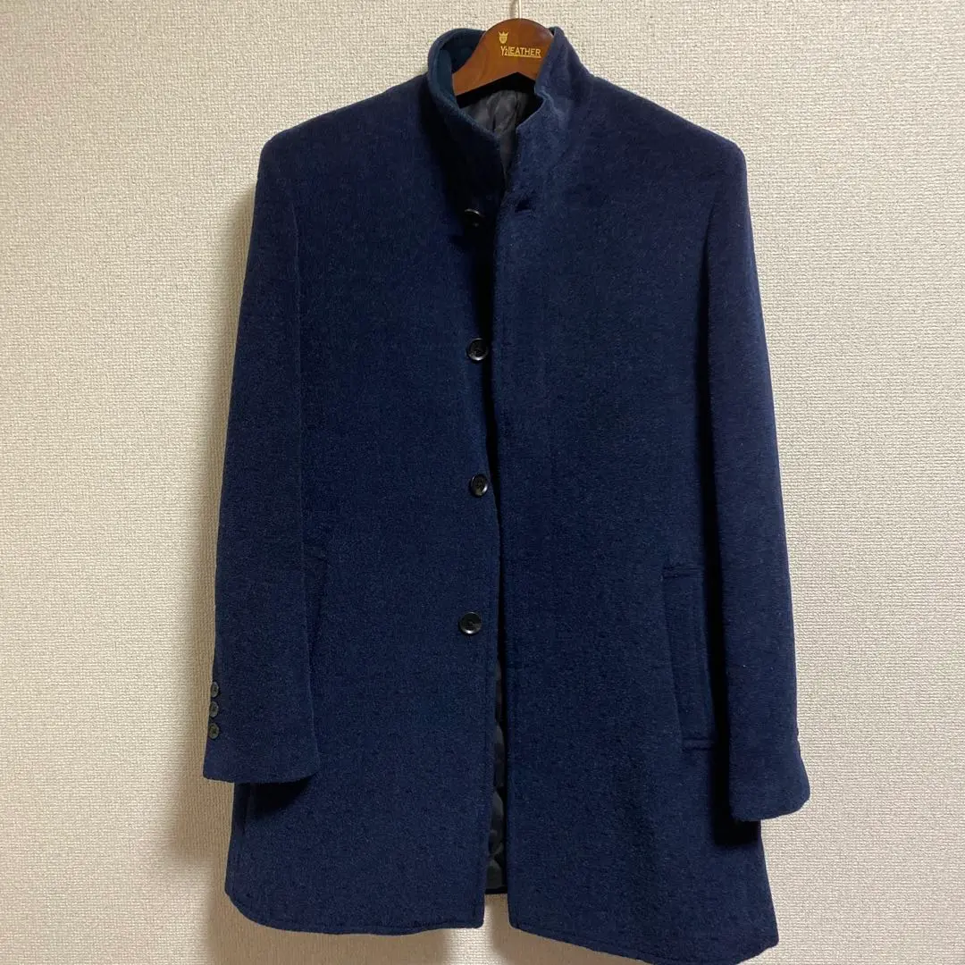 men's tenoras チェスターコート ロングコート カシミヤ 2025年最新】TENORAS チェスターコートの人気アイテム - メルカリ