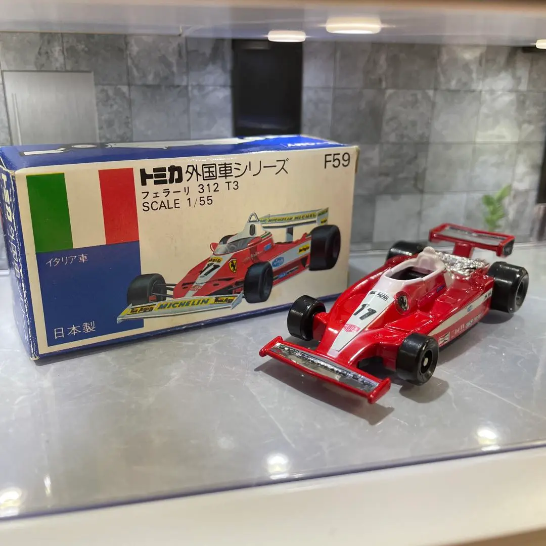 トミカ　フェラーリ　F1　312T3　シール未使用 トミカ フェラーリ F1 312T3 シール未使用 - メルカリ