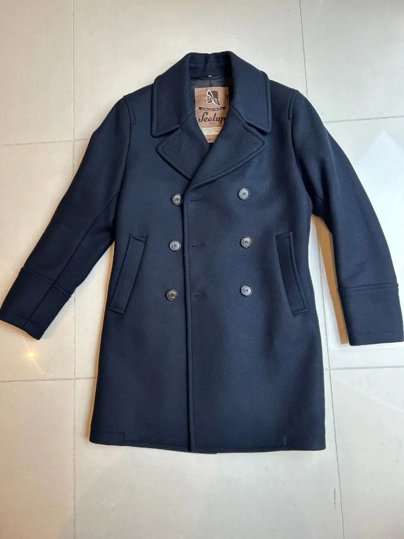 ウール ロングピーコート【GENOVA】｜sealup（シーラップ