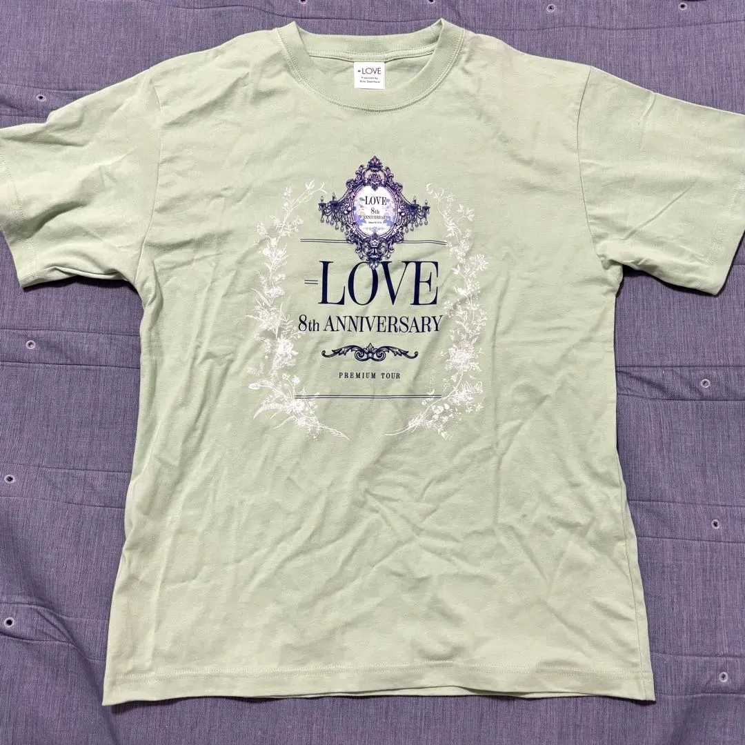 Thumbnail of =LOVE 8th Anniversary Tour Premium Ticket Limited T-shirt & Rubber Mirror
