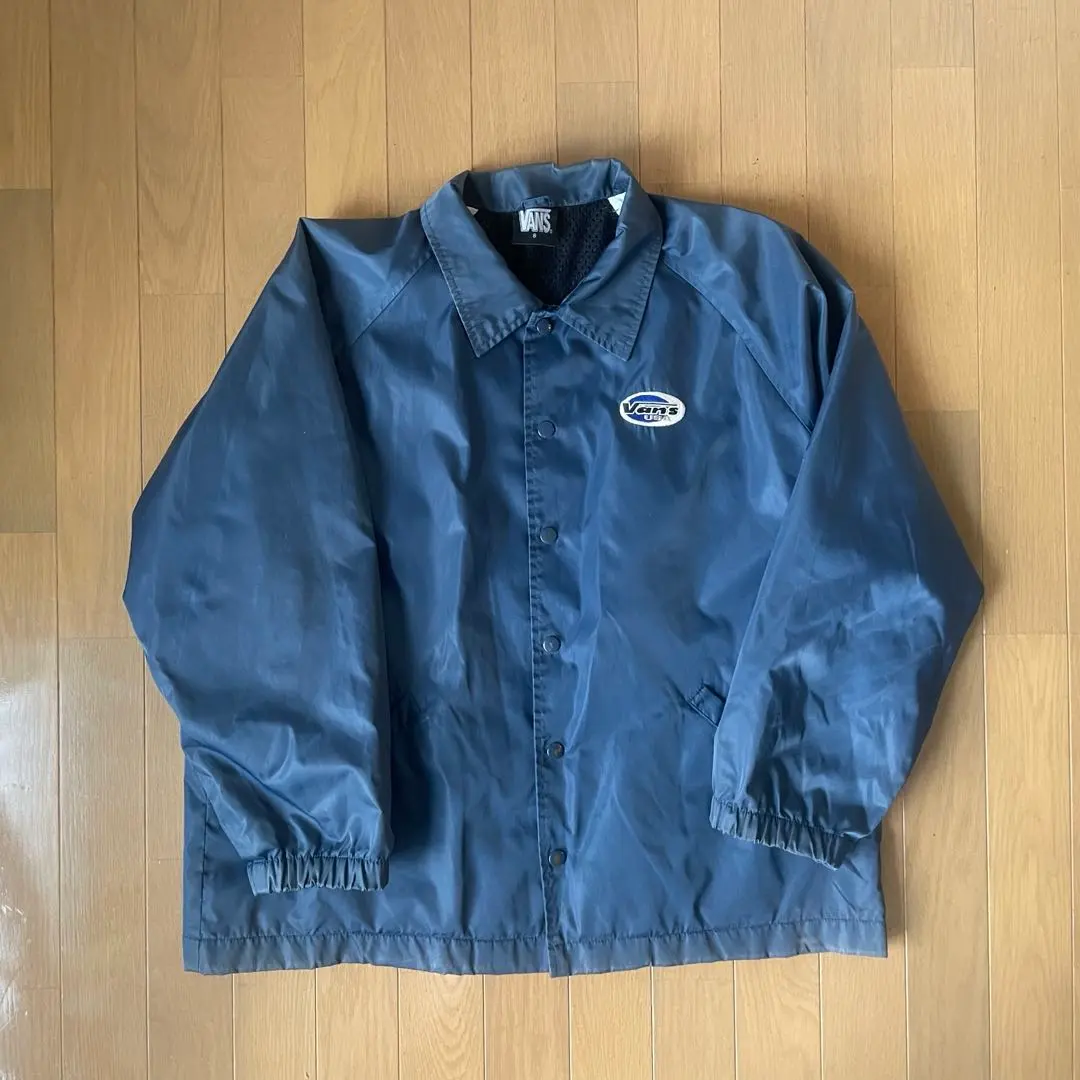 Thumbnail of 90s VANS Navy Nylon Coach Jacket