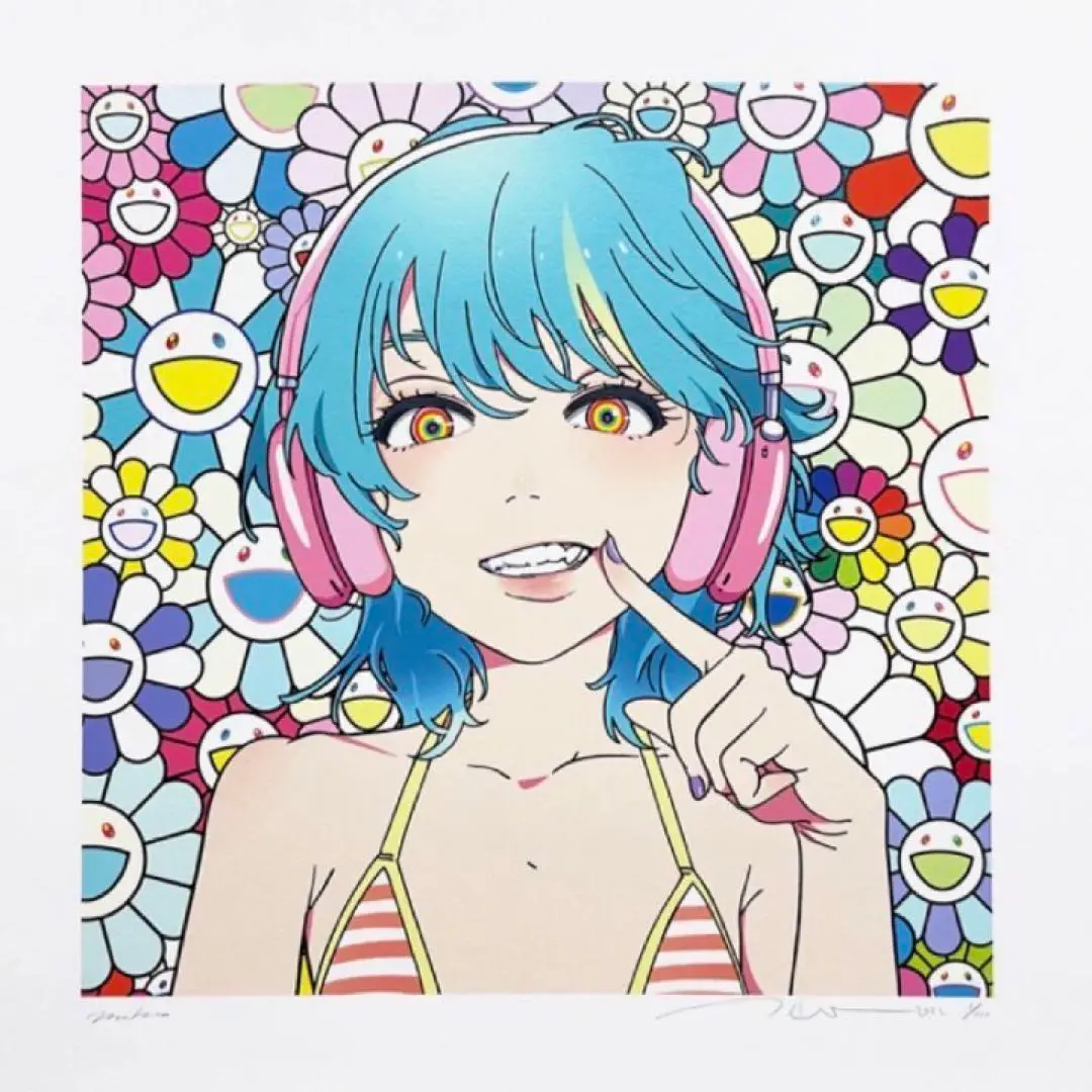 Takashi Murakami×mebae 南の島の女の子 w M.F