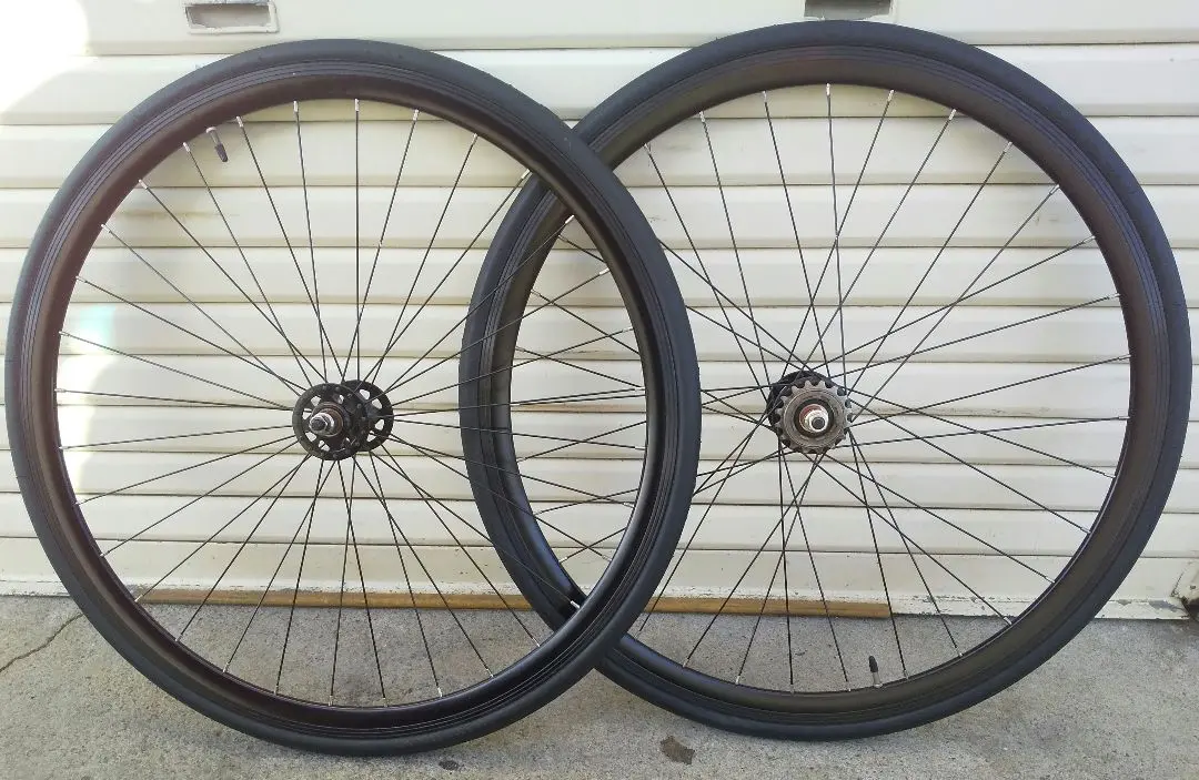 値下げ可 Fuji feather 純正ホイール前後セット 700c Yahoo!オークション -「fuji feather」(27インチ、700C