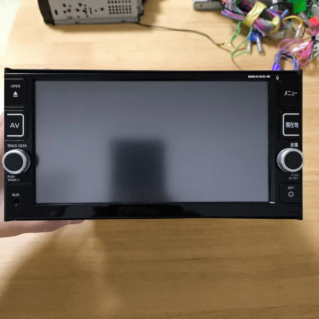日産　ノート　カーナビ MC313D-W 7インチ 動作確認済み 日産 ノート カーナビ MC313D-W 7インチ 動作確認済み - メルカリ
