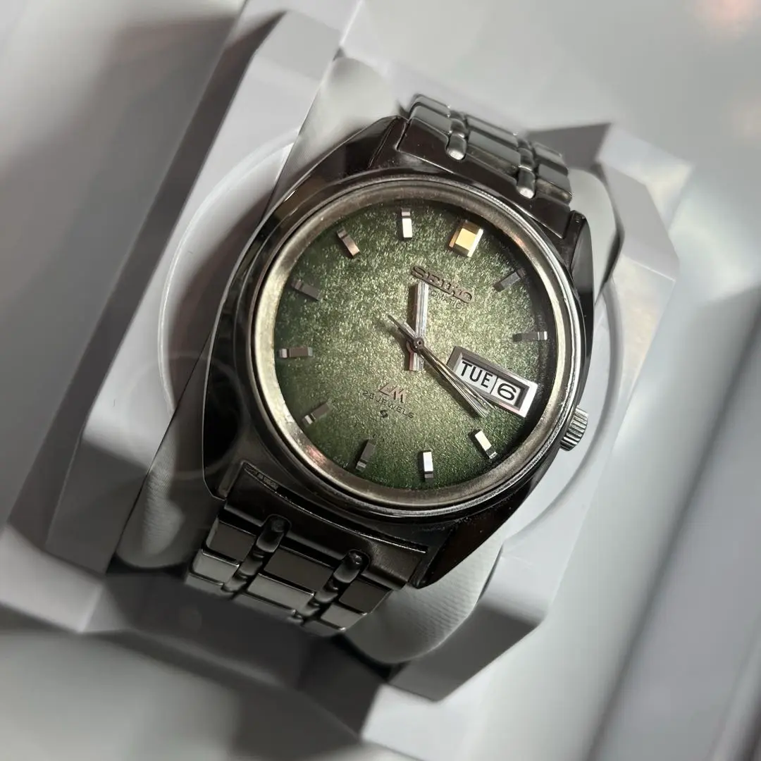 SEIKO セイコー ロードマチック LM 5606-7230 OH済 セイコー ロードマチック 1973年製 自動巻き ブルー