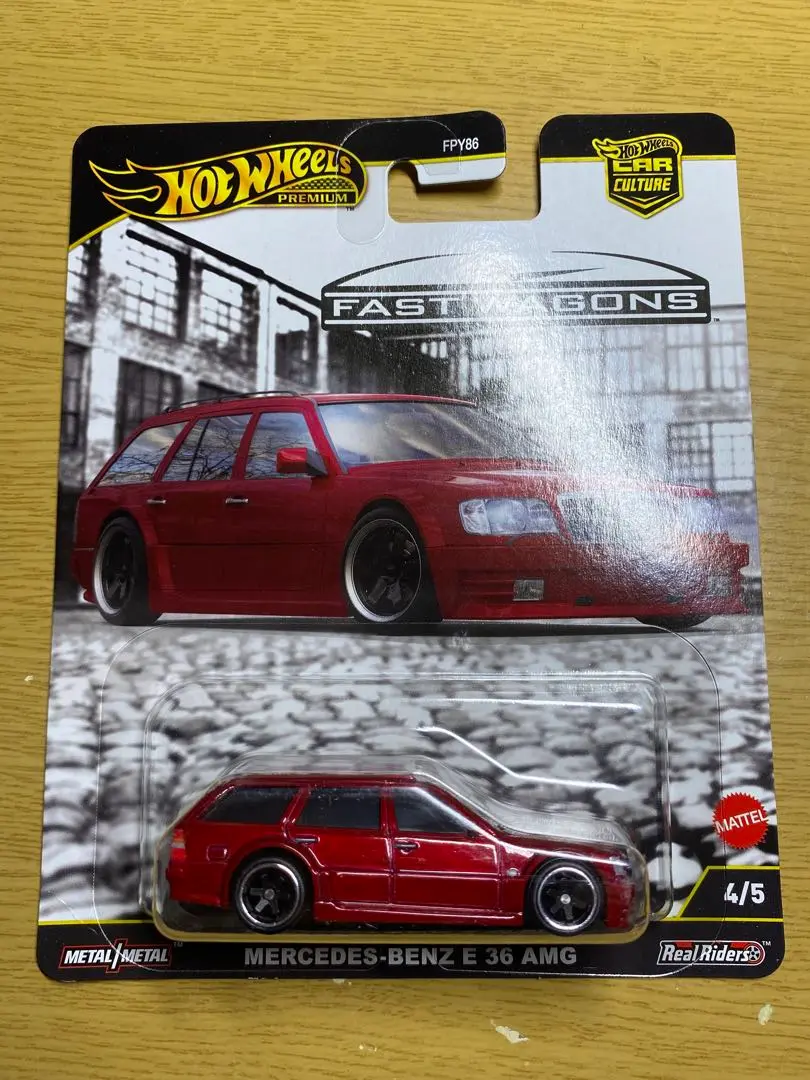 新品10個ホットウィールカーカルチャーファストワゴンメルセデスベンツＥ３６ＡＭＧ ホットウィール カーカルチャー ファスト・ワゴン メルセデス