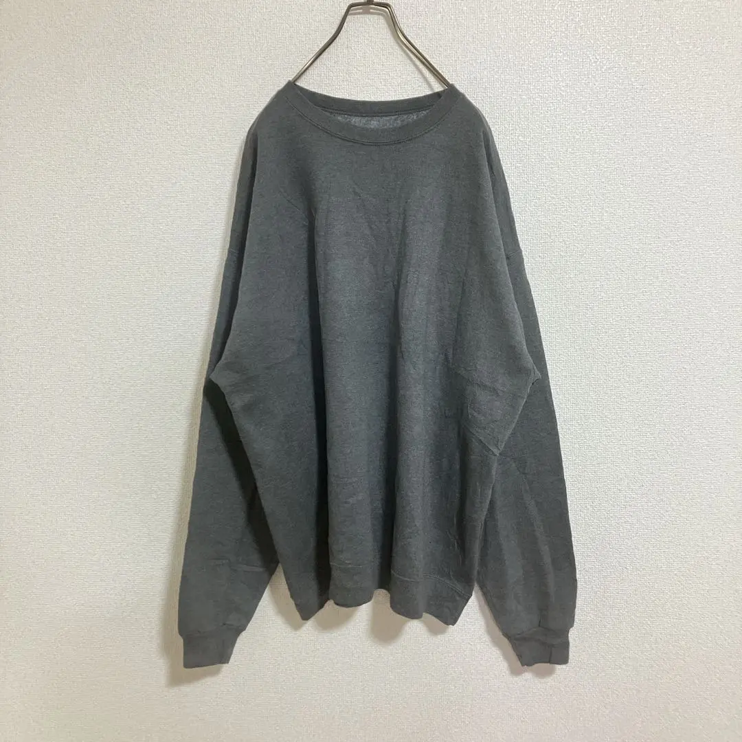 Thumbnail of Popular Hanes Plain Sweatshirt Dark Gray XL