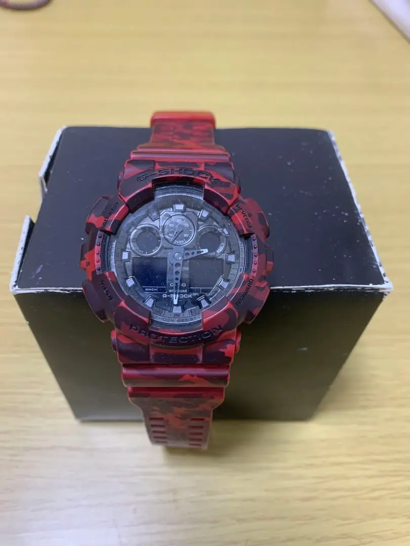2025年最新】g-shock 赤迷彩の人気アイテム - メルカリ