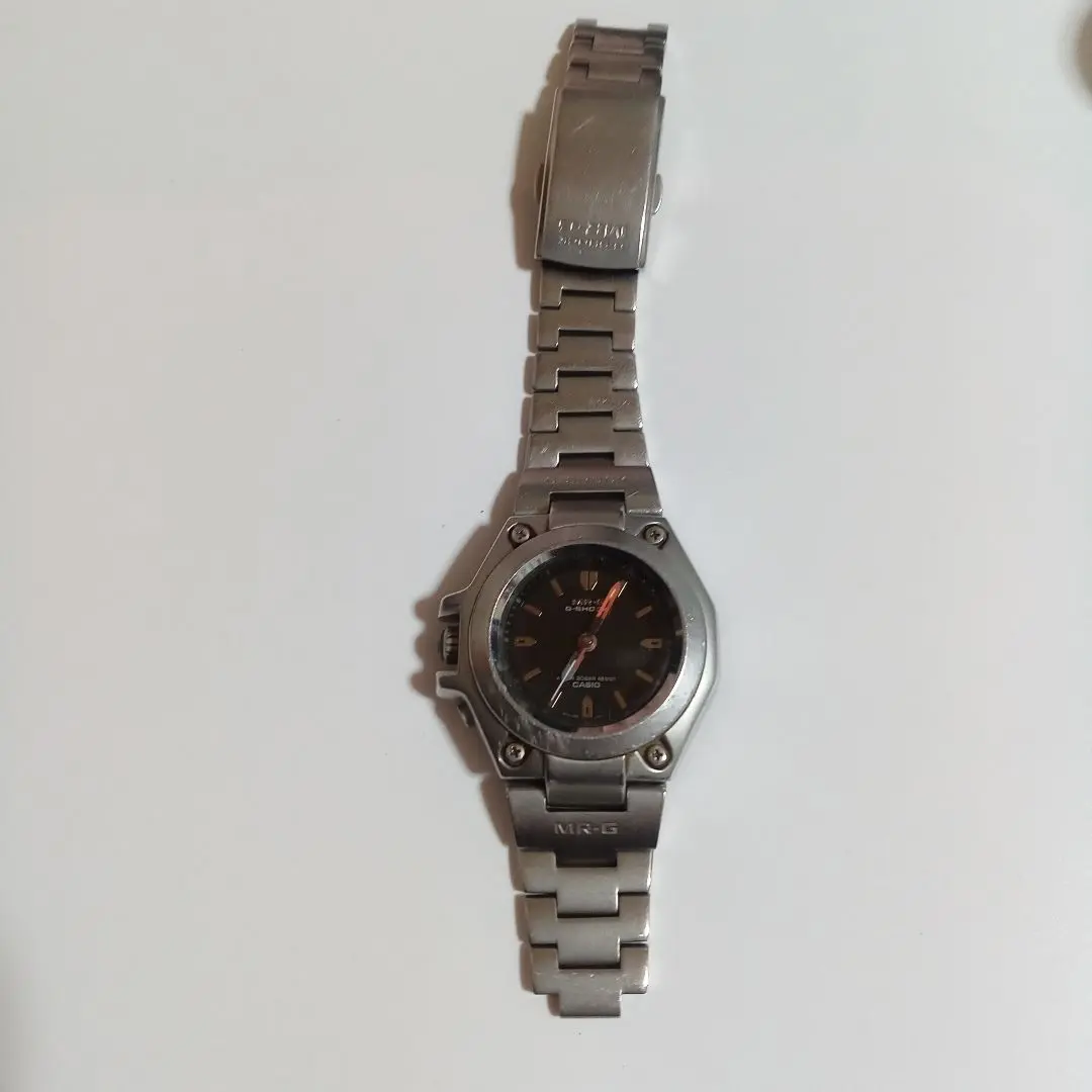 CASIO G-SHOCK MR-G MRG-120 お値下げしました CASIO G-SHOCK MR-G MRG-120 MR.G 120-T Black Dial SS Quartz