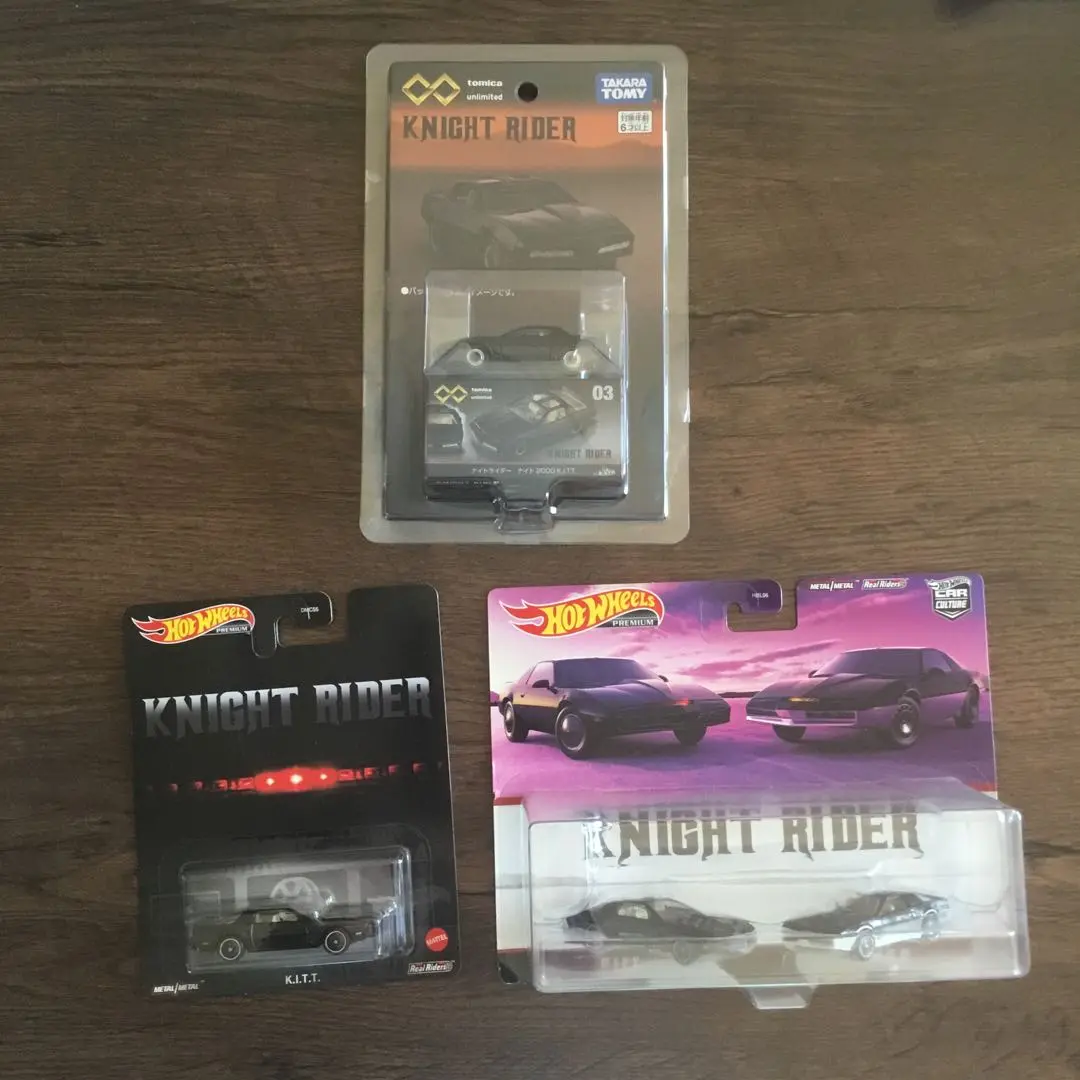 ★2セット★ レア ❕2022年 限定 40周年 ナイトライダー キット カール 1/18 KNIGHT RIDER ナイトライダー キット カール 2台セット
