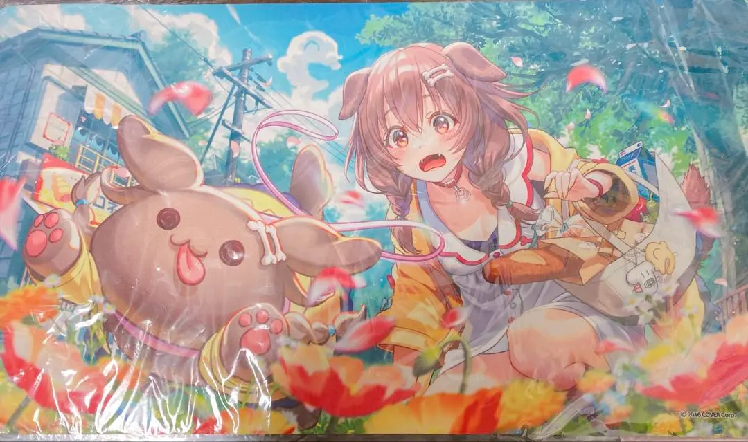 戌神ころね　活動4周年記念　ホロライブ　ラバーマット　プレイマット　未開封 戌神ころね 活動4周年記念 – hololive production official shop
