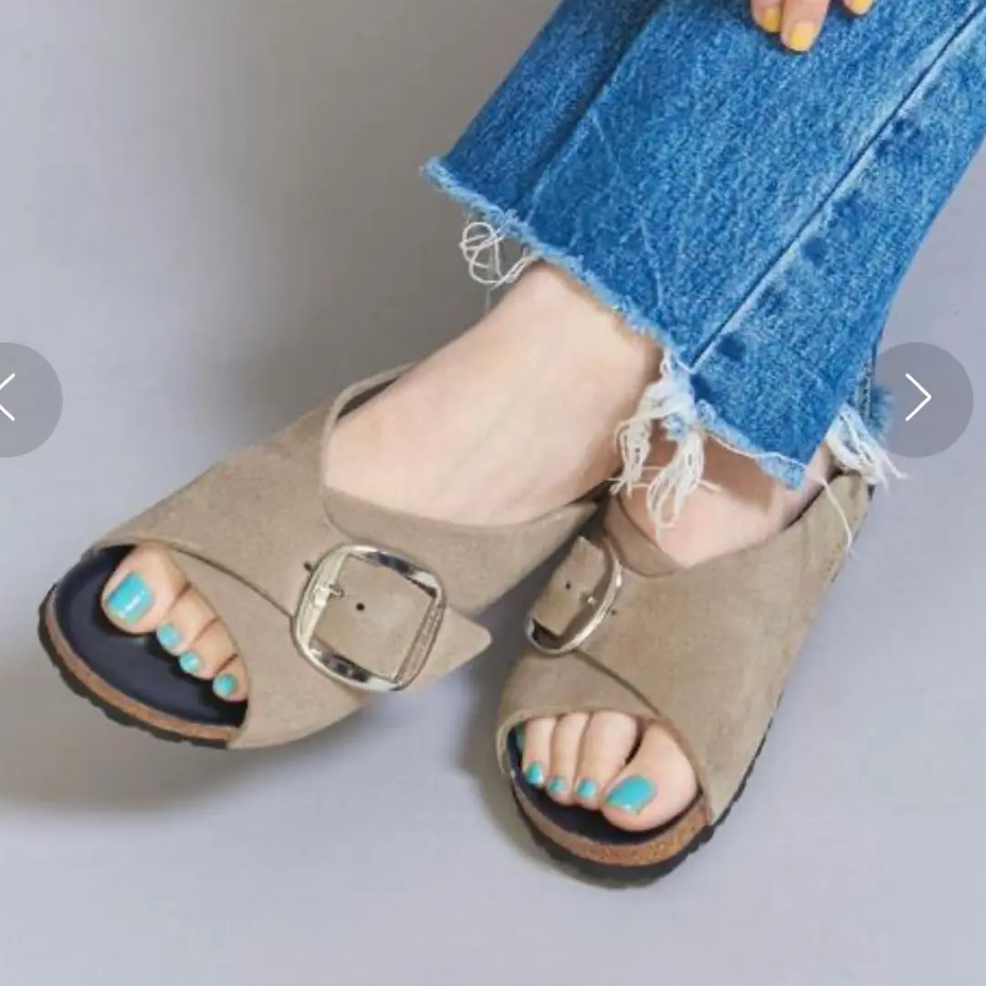 B&Y別注 BIRKENSTOCK AROSA ビッグバックル サンダル 41 別注】＜BIRKENSTOCK＞AROSA ビッグバックル サンダル(505157264