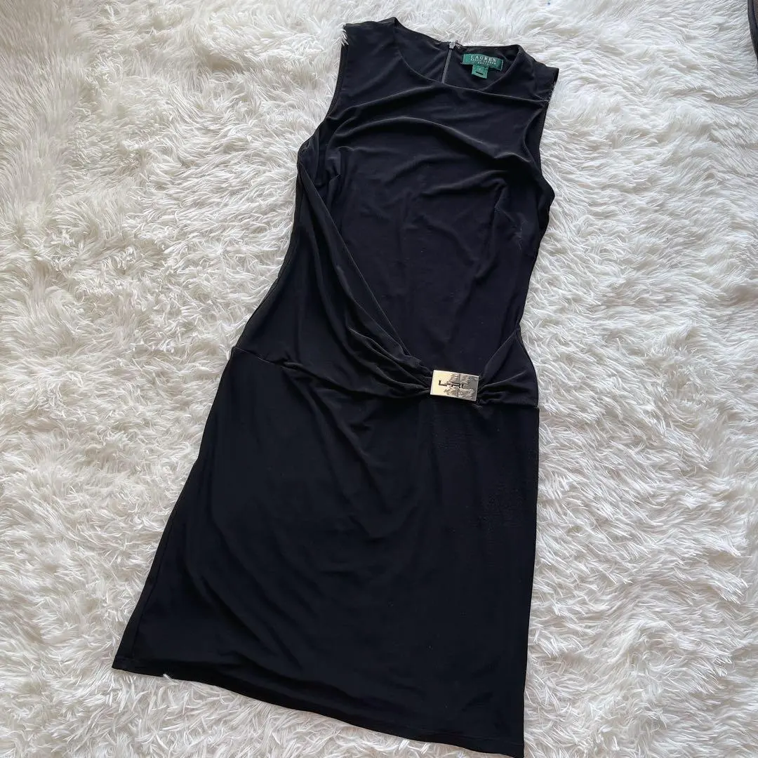 美品 附腰帶 Lauren Ralph Lauren 無袖長洋裝 6 碼 的縮圖