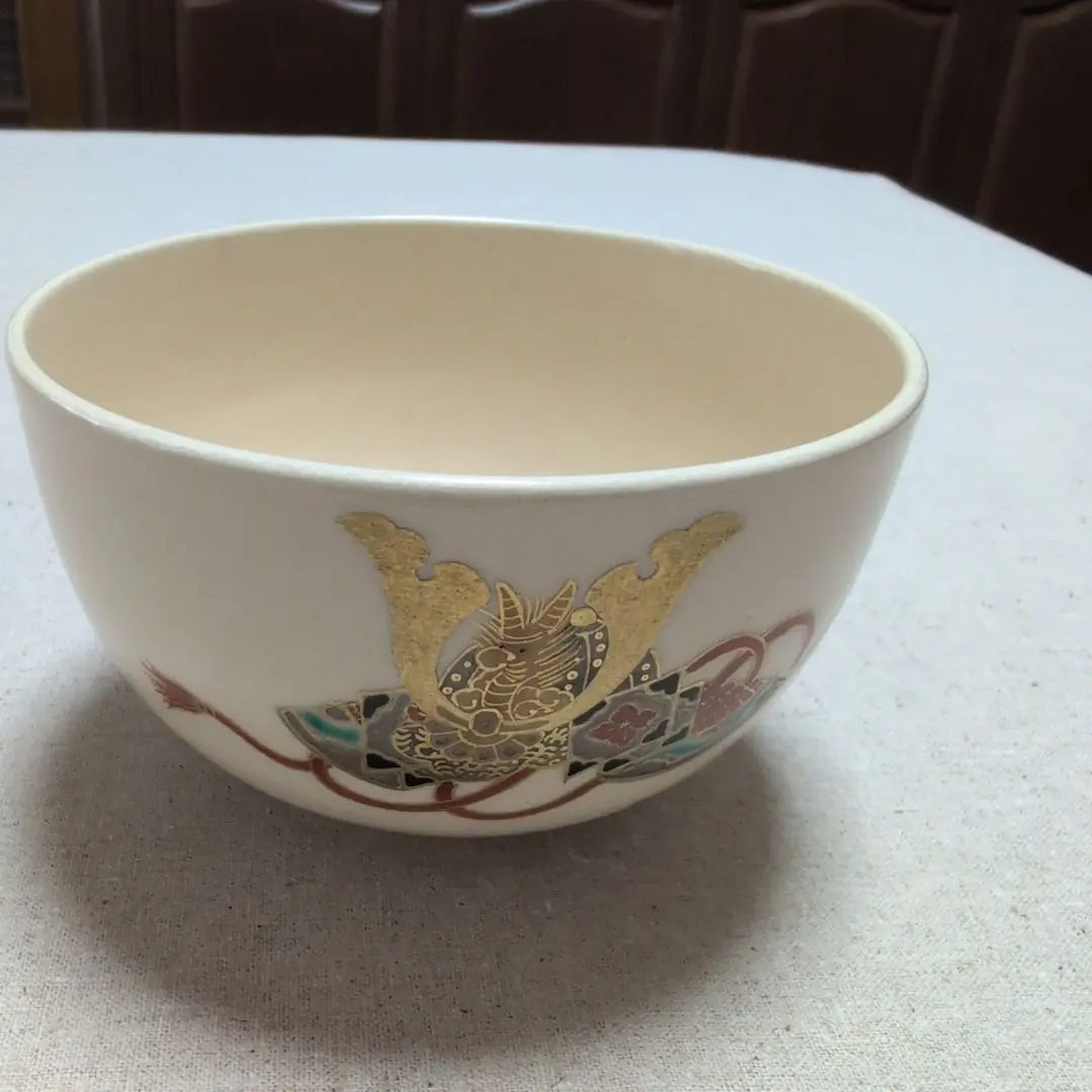 楽天市場】茶道具 抹茶茶碗 仁清 兜 かぶと 5月 端午の節句 抹茶