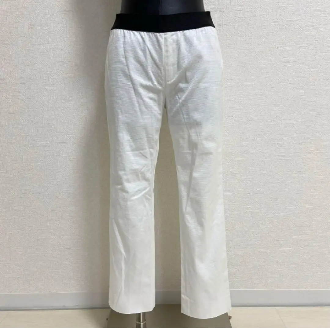 【新品未使用】M・fil エムフィル　パンツ　 38 ホワイト 2025年最新】M.Fil ワイドパンツ・イージーパンツの人気アイテム