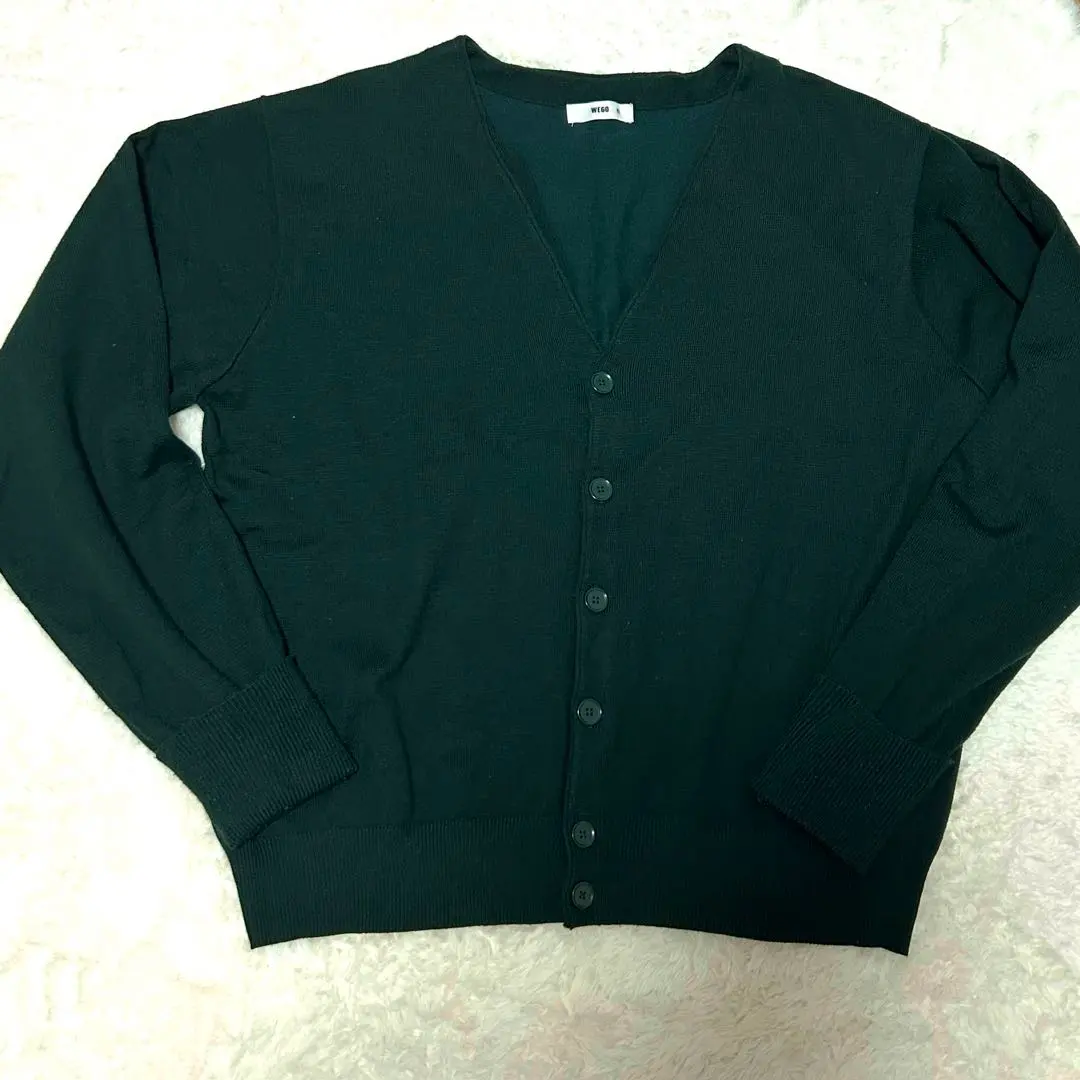 WEGO 深綠色 綠色開襟衫 XL 的縮圖