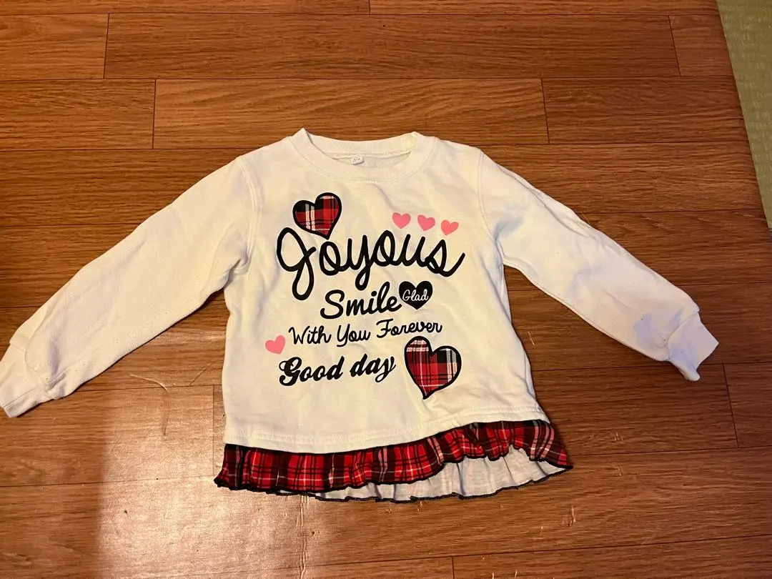 Thumbnail of Fleece-lined sweatshirt, children's clothing, 110cm