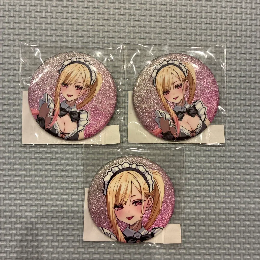 Thumbnail of My Dress-Up Darling Online Lottery Marin Can Badge Minori Chigusa Maid