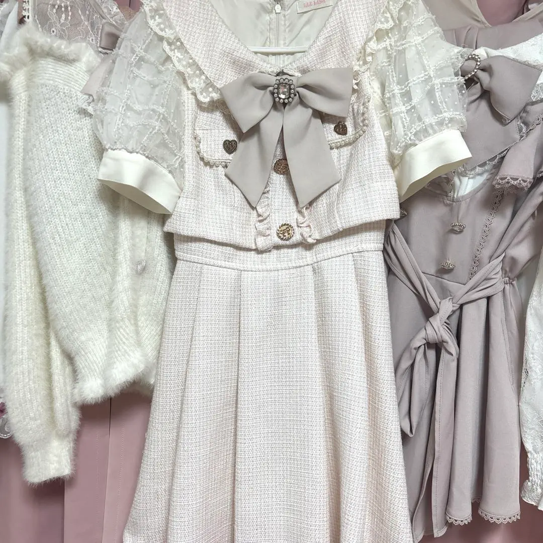 Thumbnail of LIZLISA Tweed Set-Up Style Dress