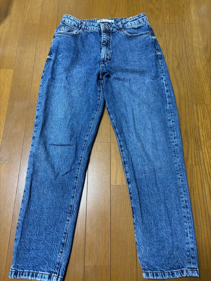 Thumbnail of ZARA Tapered Denim - Rare Pink Tag