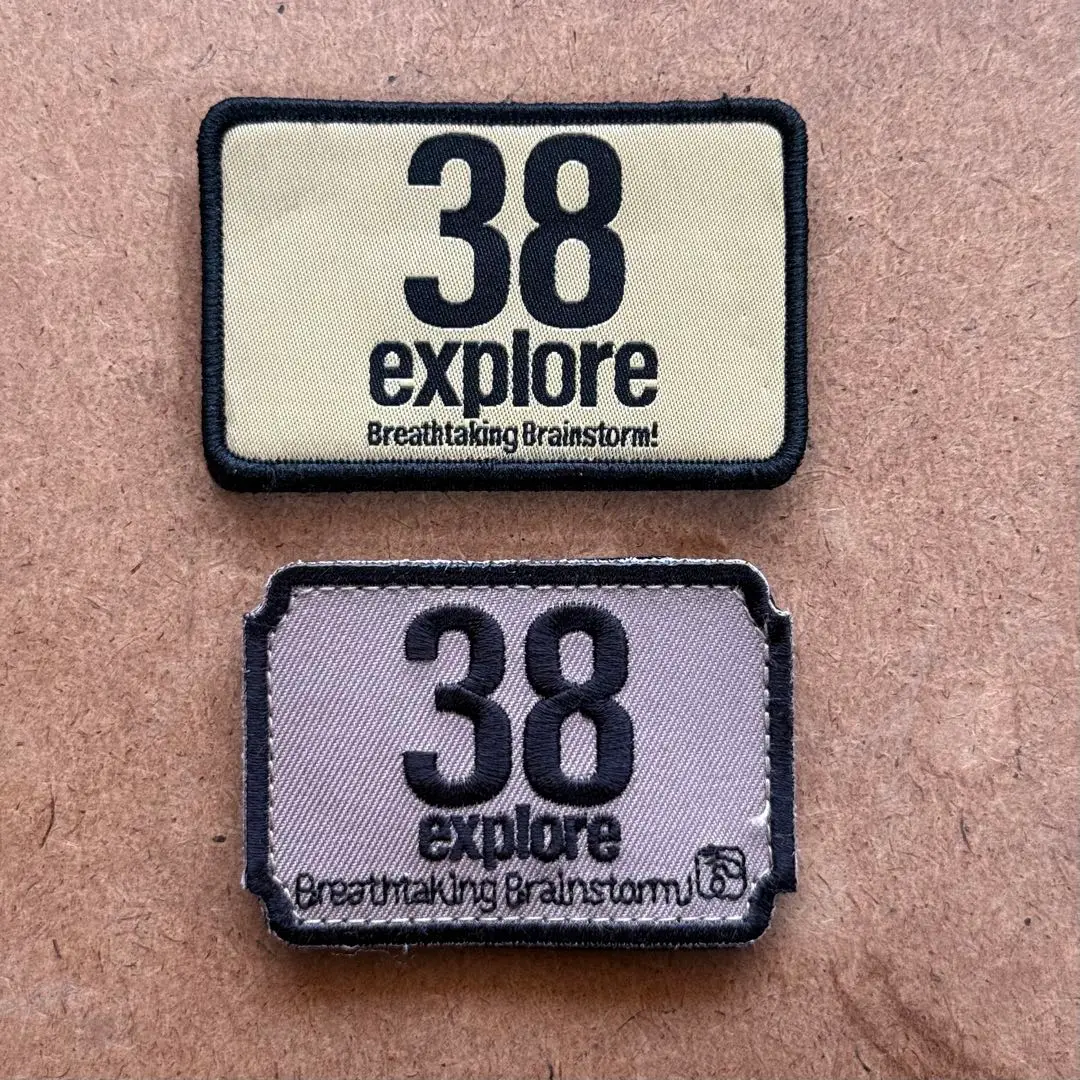 新品未使用 38exlore シェラカップ ベルクロワッペン セット 新品未使用 38exlore シェラカップ ベルクロワッペン セット