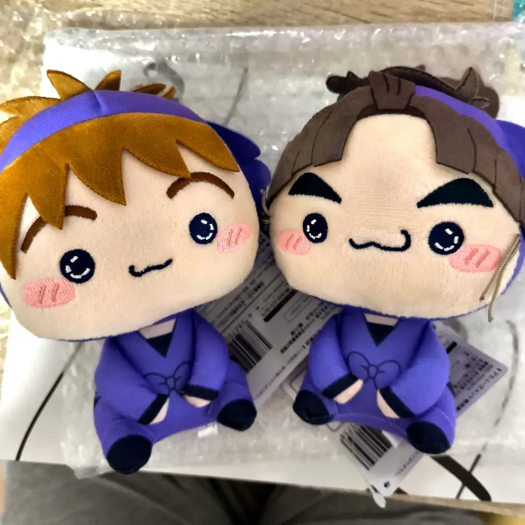 Thumbnail of Nintama Rantaro the Movie: Dokutake Ninja Force's Strongest Strategist Mochipiko Plush Toy - Set of 2