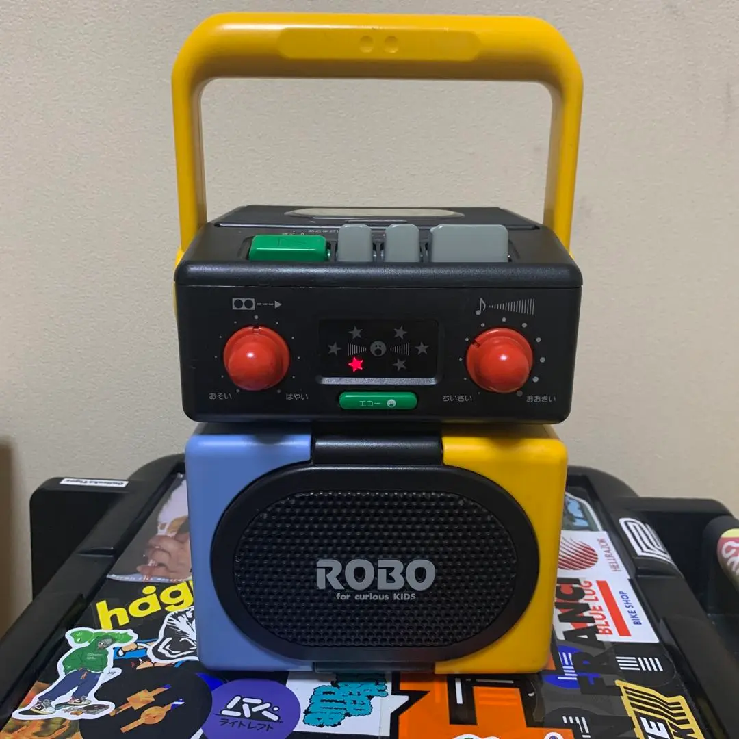 SANYO ROBO カセットプレーヤー SANYO - SANYO スーパーおんがくたい ROBO-01 カセット