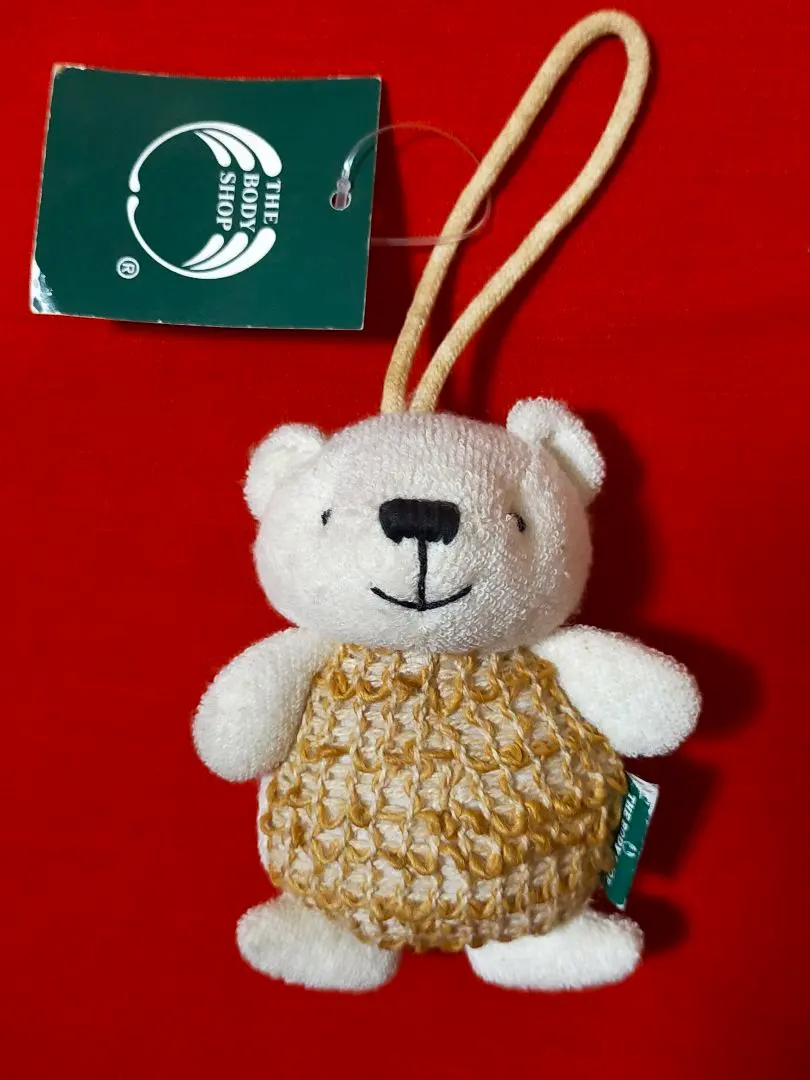 Thumbnail of The Body Shop Heart-Shaped Bear Body Sponge - Mini Ivory