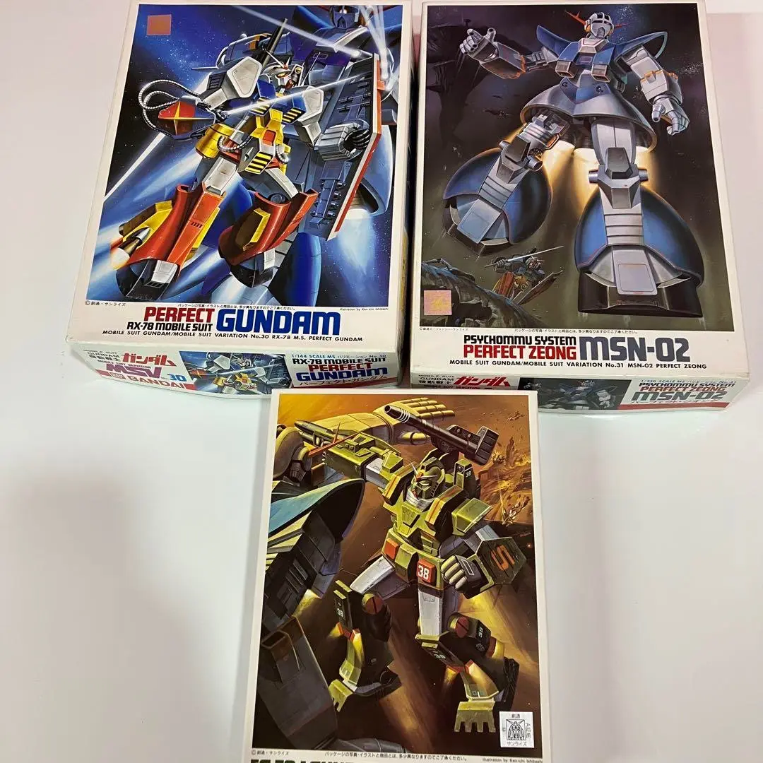 【旧キット】MSV 1/144 全種 + 1/250 パーフェクトジオング ガンプラ 旧キットのMSVパーフェクトジオング素組みレビュー
