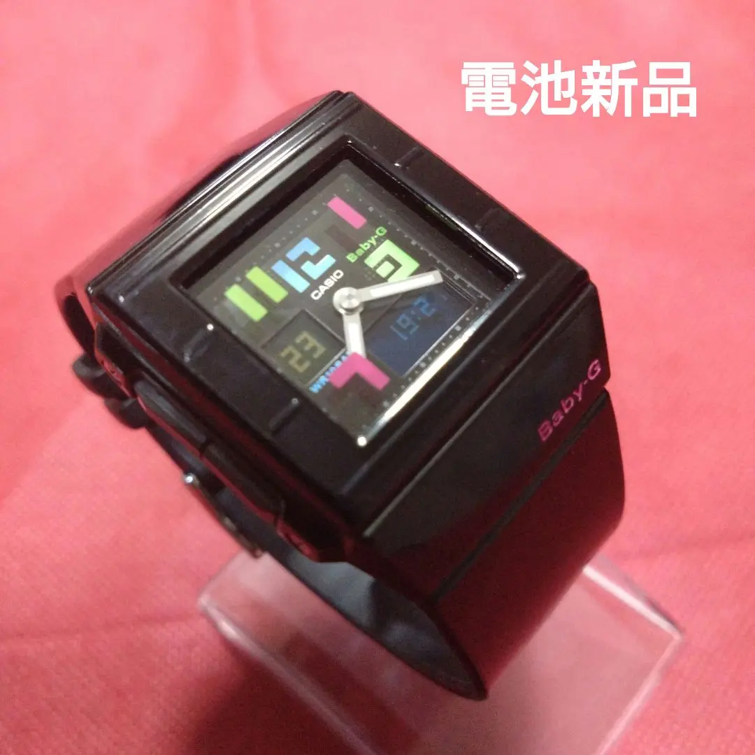 カシオ BABY-G】 BGA-200PD ブラック 腕時計 - メルカリ