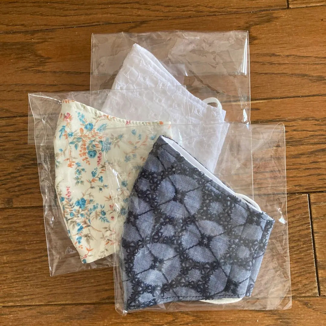 Thumbnail of Masks 3-piece set, handmade, new