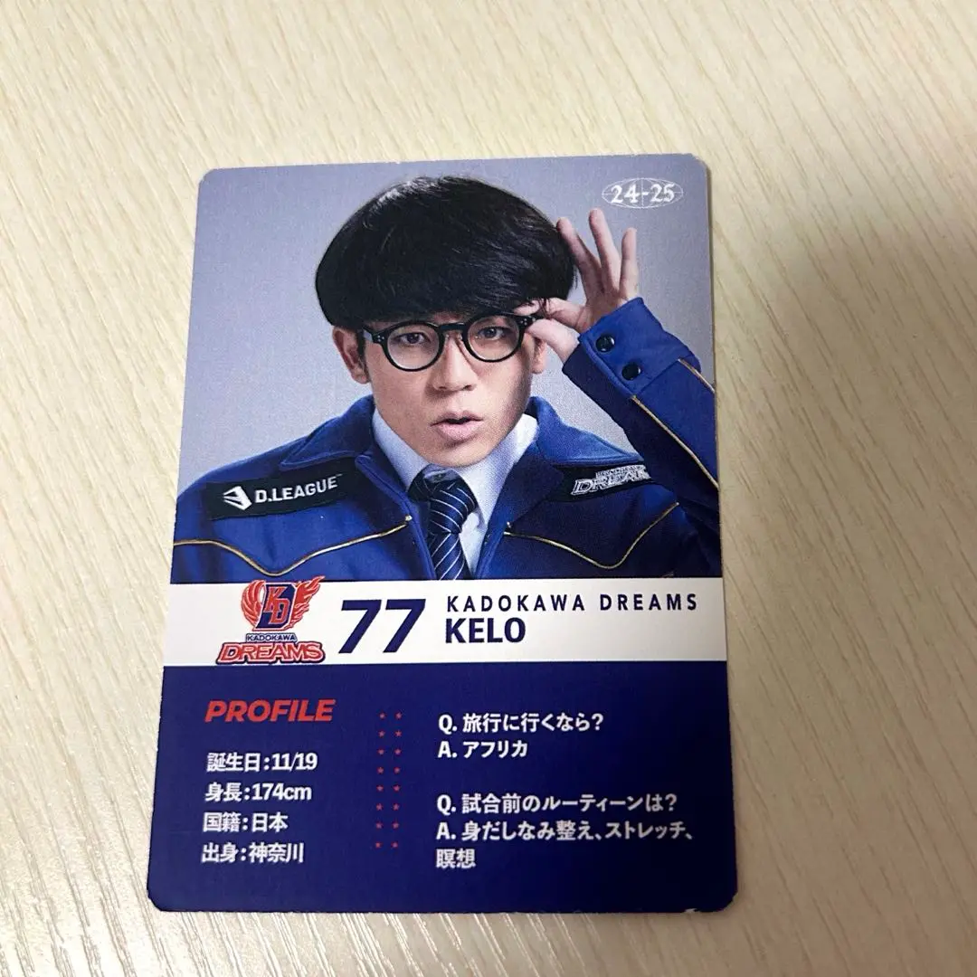 D.LEAGUE KELO入場特典トレカ 2025年最新】dリーグ トレカ keloの人気アイテム - メルカリ