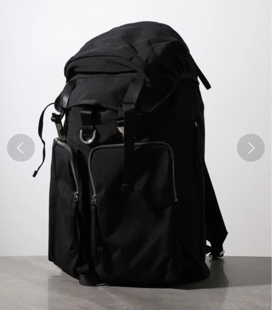 426 美品 LORINZA ロリンザ ダブルポケット バックパック リュック LORINZA（ロリンザ）の「【LORINZA】DOUBLE POCKET BACKPACK