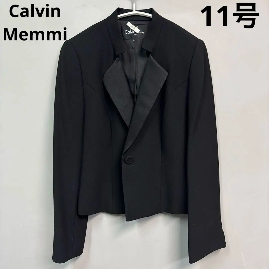 美品　礼服　Calvin memmi ブラックフォーマル Calvin Memmi カルヴィンメミ 13号ブラックフォーマル 喪服