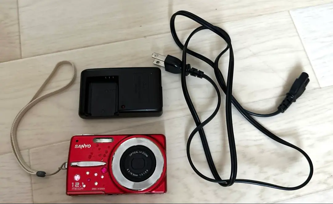【箱付き美品】SANYO DSC-X1260 ブラック 三洋最後のデジカメ・DSC-X1260に10年前を懐かしむ｜夢望庵