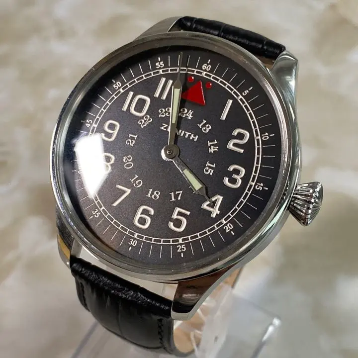 2526【シックでお洒落】メンズ 懐中時計 ゼニス ZENITH 機械式