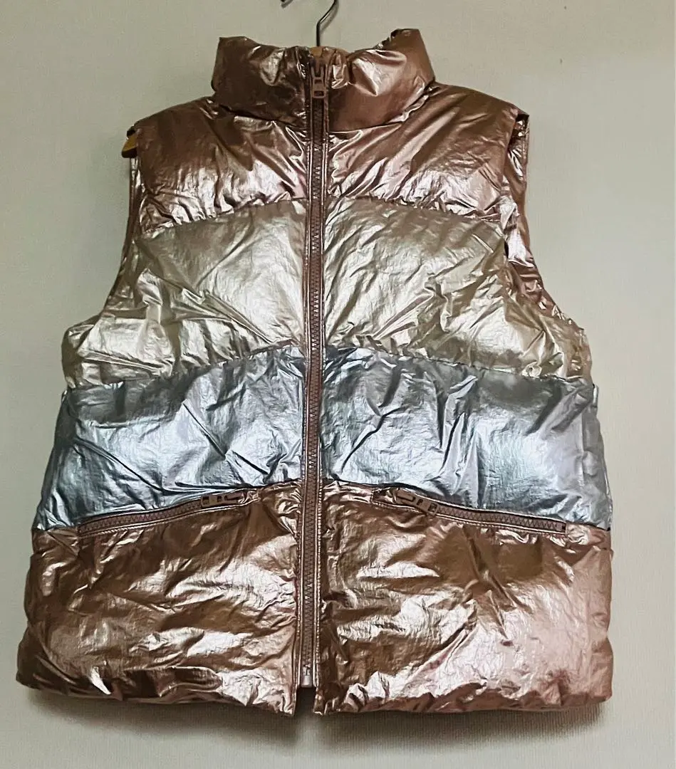 ZARA ポケットパフベスト ZARA kids ラバー加工入りパフベスト 98㎝ - メルカリ