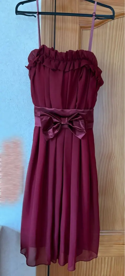 Thumbnail of JK2 dress, wine red, sleeveless