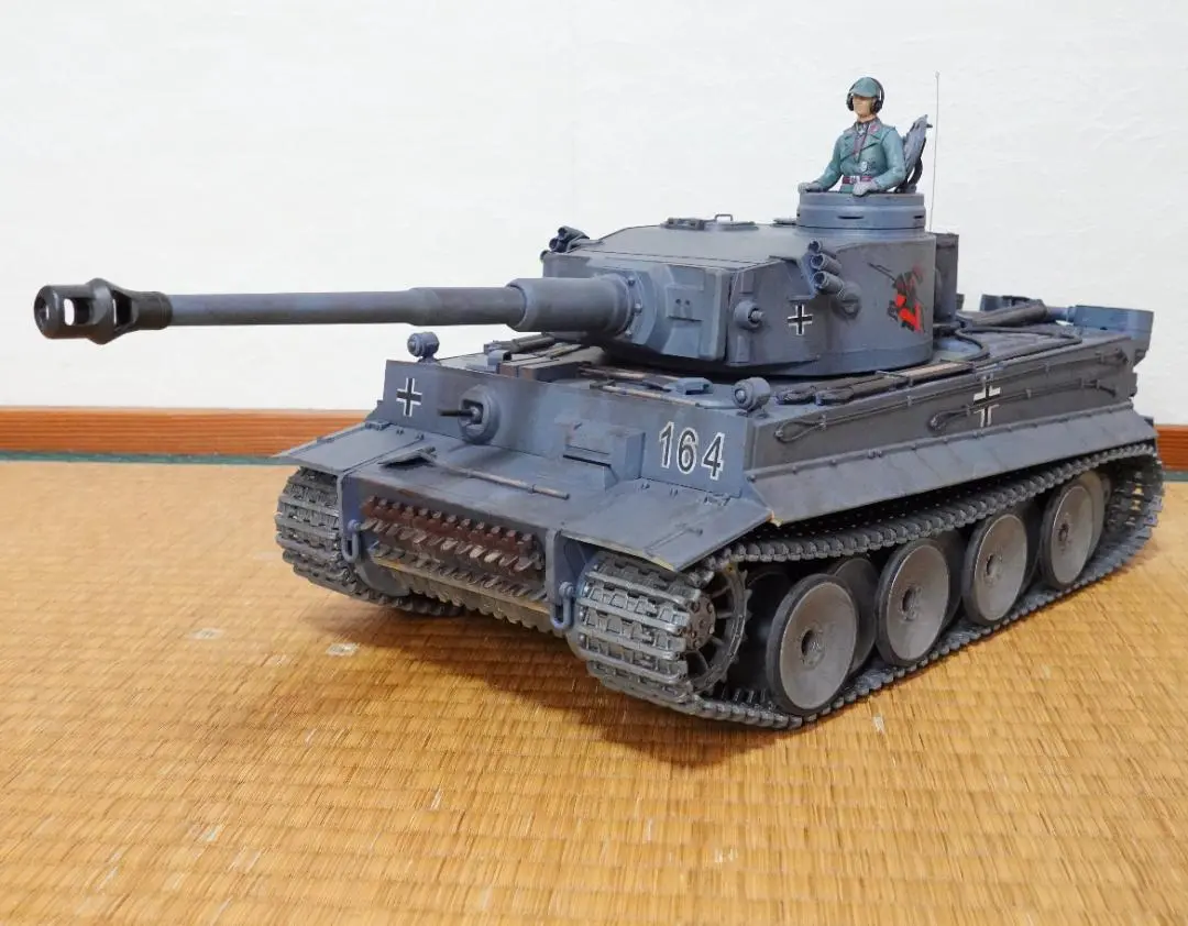 番外編]でかいラジコン戦車、ヘンロン1/16タイガー買ってみた
