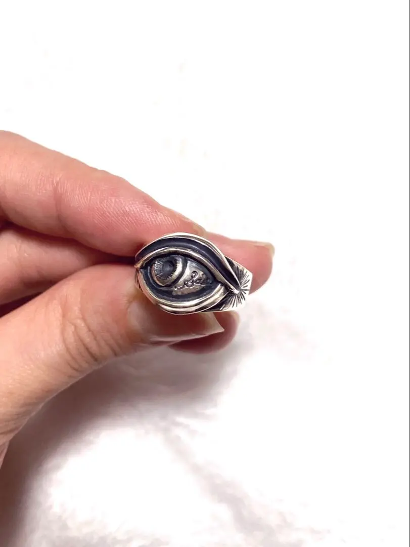 I-Tさま専用　最終セール　マダラニンゲン　能面リング　17号 MILKBOY×MADARANINGEN MIRROR RING | GALAXY BROAD SHOP