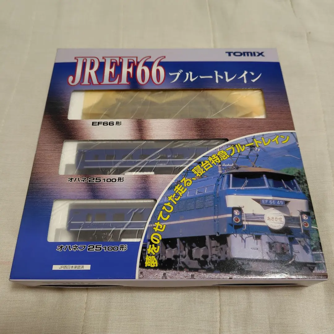 ブルートレインミニモデル 箱付き JR EF66形ブルートレインセット｜製品情報｜製品検索｜鉄道模型