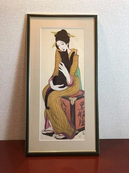 【新品】絵絹額（絵絹張り済）太子判　主に日本画にどうぞ 絵絹額（絵絹張り・ドーサ引済）太子判 主に日本画にどうぞ