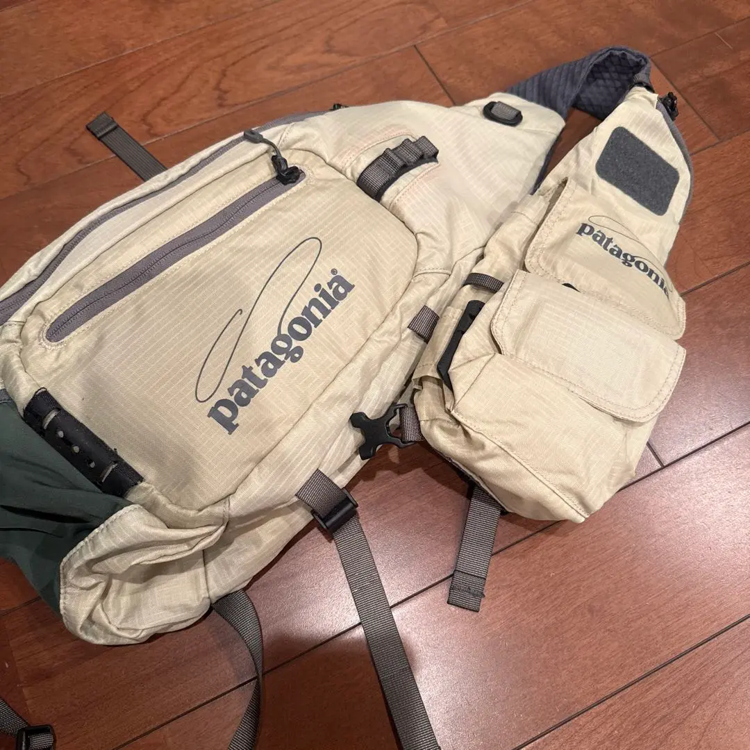 極美品　パタゴニア　ベストフロントスリング　ワンショルダーバッグ　フィッシング patagonia □□ Patagonia パタゴニア ベストフロントスリング