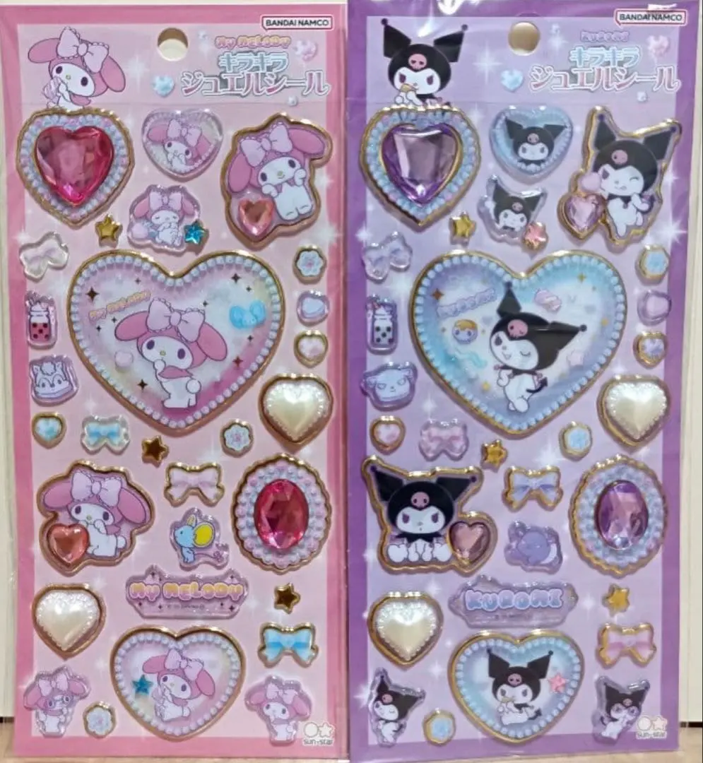 Thumbnail of Sanrio Kirakira Jewel Seal My Melody Kuromi