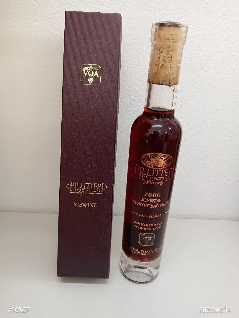 1998年産のPillitteri Riesling Icewine　木箱入り 1998年産のPillitteri Riesling Icewine 木箱入り - メルカリ